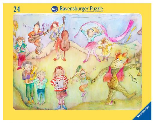 Doremi macht Musik - 24 Teile Rahmenpuzzle