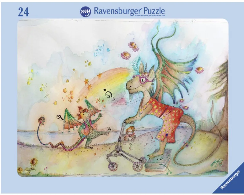 Doremi trifft auf Fasolati - 24 Teile Rahmenpuzzle