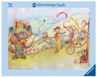 Doremi mit der Schlauchtrompete - 72 Teile Rahmenpuzzle