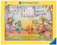 Doremi schreibt Noten - 72 Teile Rahmenpuzzle